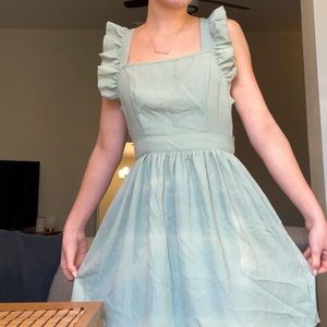 Cute cottagecore green dress <3